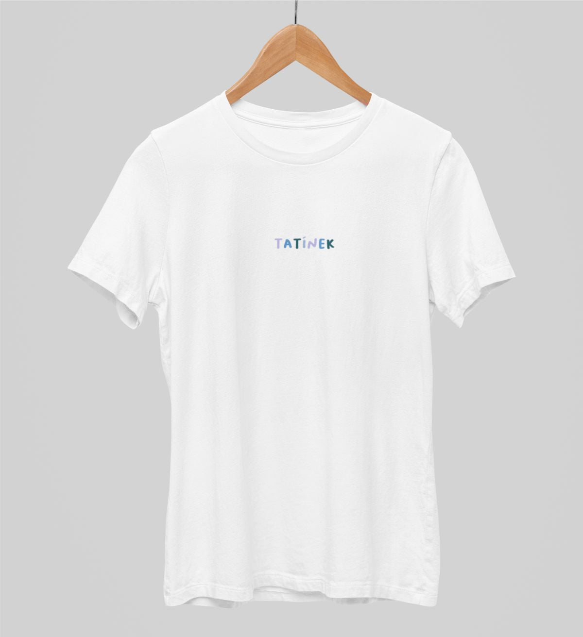 Bílé UNISEX tričko "Tatínek"