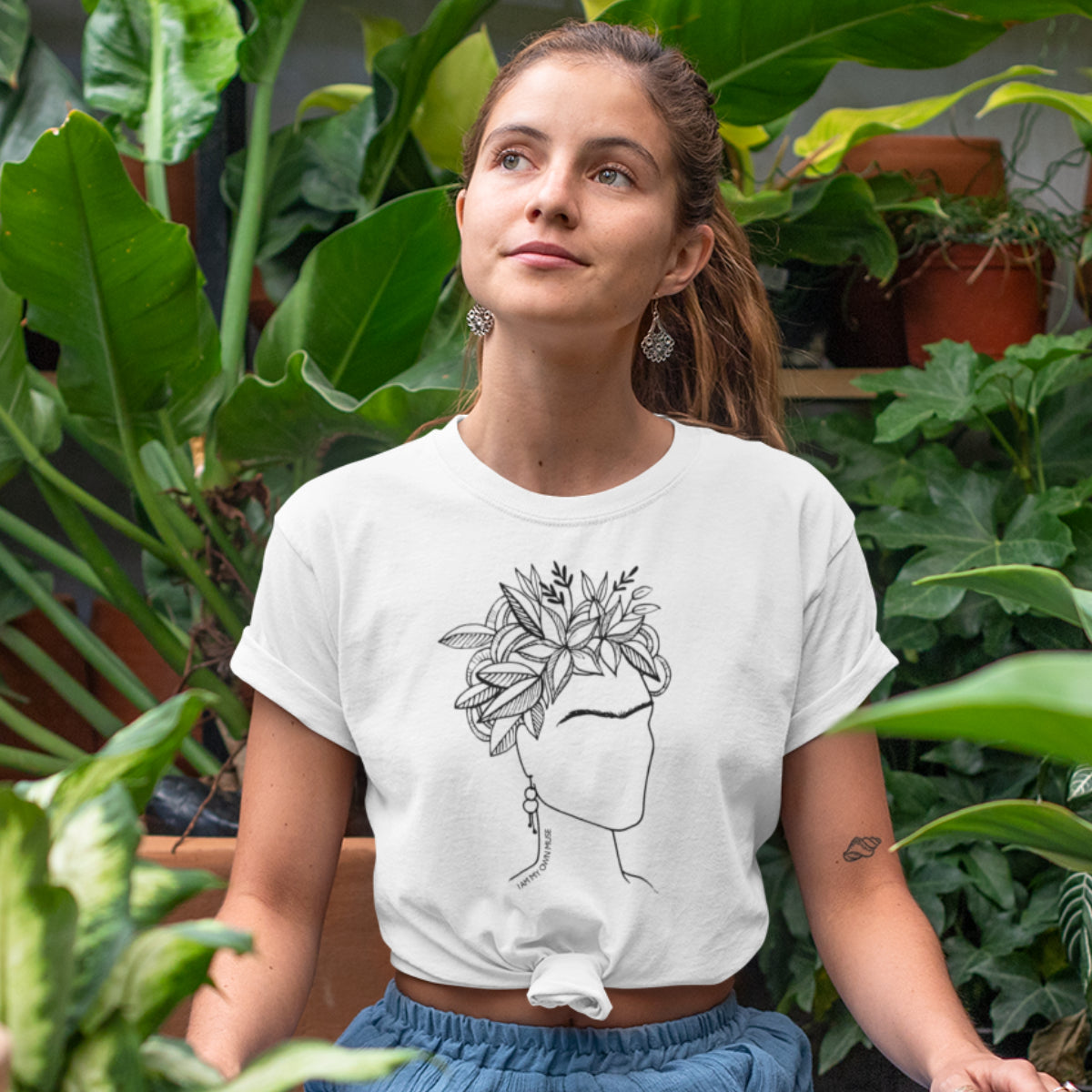 Bílé tričko Frida (UNISEX tričko)